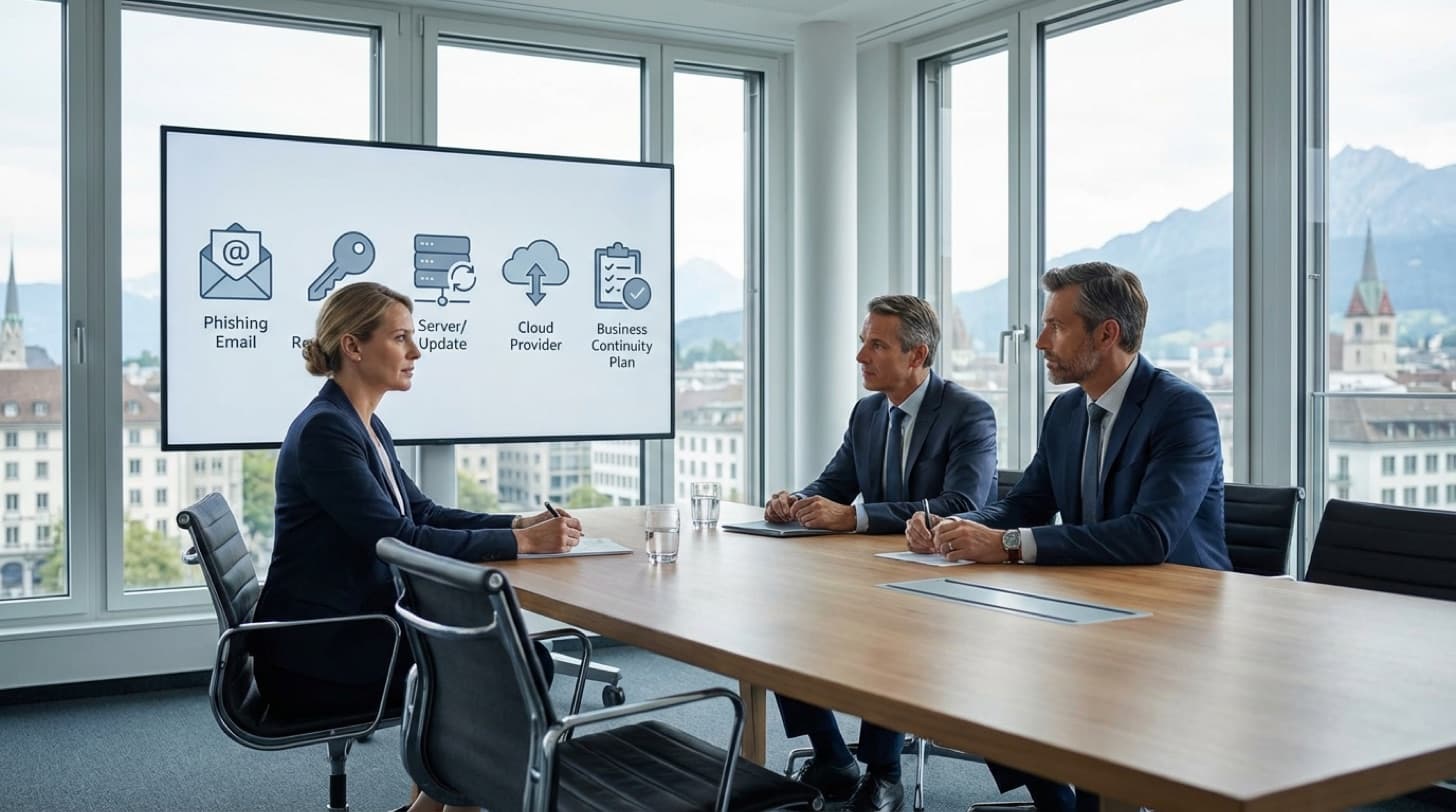Die 5 häufigsten Cyberrisiken bei KMU's