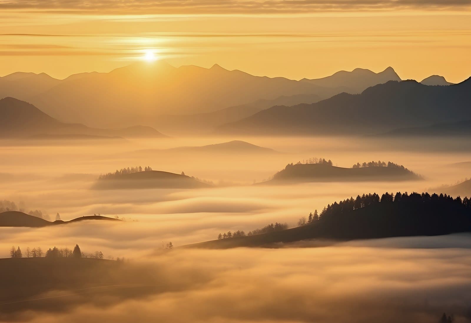 Schweizer Bergpanorama